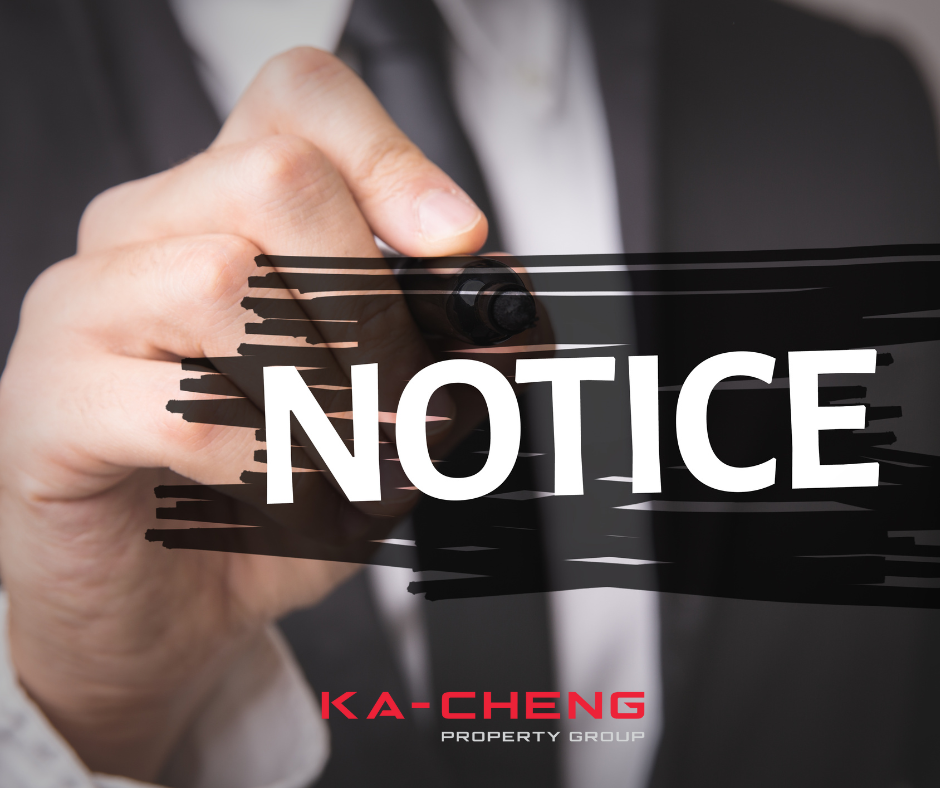 Notice to Vacate Due to Sale of Property in Western Australia